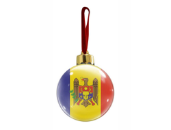 Новогодний ёлочный шар Молдавия