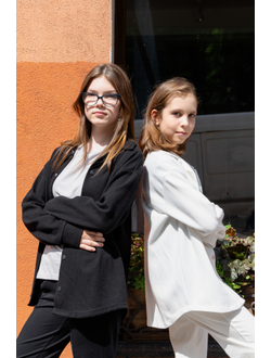 Теплая рубашка унисекс