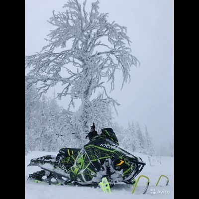 Наклейки на снегоход  Polaris Axys 2016 2017 2018 2019 #1491