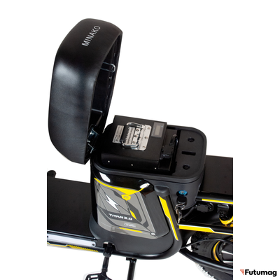 Электровелосипед Minako Titan 2.0 60V30AH желтый