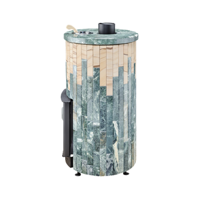 Печь Ферингер Уют Змеевик + Окаменевшее дерево до 18 м3