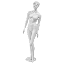 Манекен REBELA — вид спереди, поза с наклоном корпуса