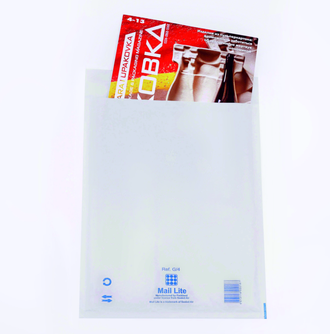 Конверт с пузырчатой пленкой G/4 белый (240х330мм) Mail Lite