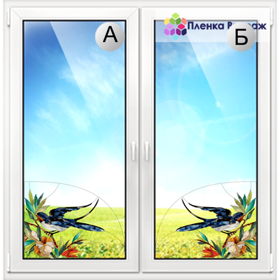ВИТРАЖНАЯ ПЛЕНКА Y-2