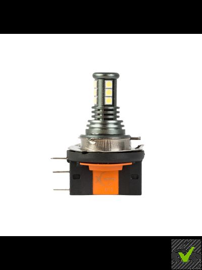 Светодиодная лампа Xenite H15-15SMD PRO (12V) Рекомендовано в качестве "дневных ходовых огней"