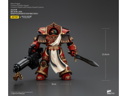 Алый паладин Кровавых Ангелов (Warhammer Horus Heresy) - КОЛЛЕКЦИОННАЯ ФИГУРКА 1/18 Blood Angels Crimson Paladin with Iliastus Assault Cannon (JT00294) - JOYTOY