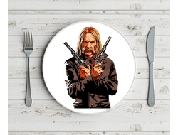 Тарелка RED DEAD REDEMPTION 2,РЕД ДЕАД РЕДЕМПТИОН 2 №7