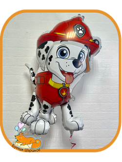 Фольгированный воздушный шар с гелием маршел Щенячий патруль