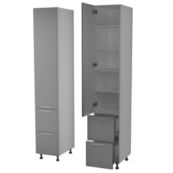 ЛЕ1544 Шкаф кухонный Аляска АПС-942 (400). Размер: 400*3232*566.