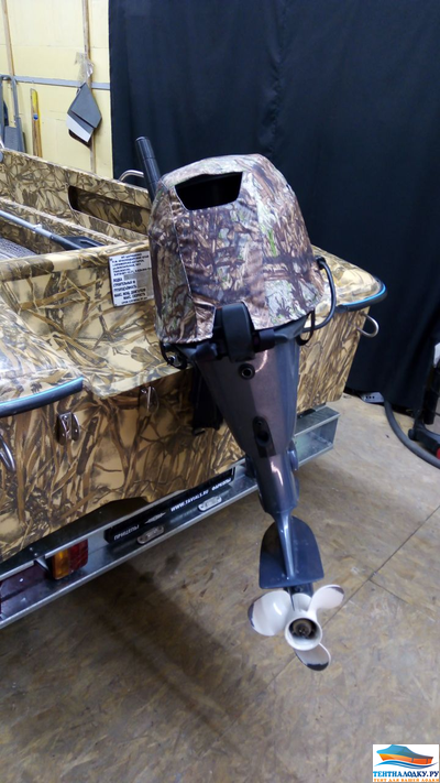 Чехол на капот Ямаха 15-20 л.с. - 4 такта (2013-2022) с ручным стартером