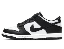 Черно-белые кроссовки Nike Dunk Low Retro Panda фото