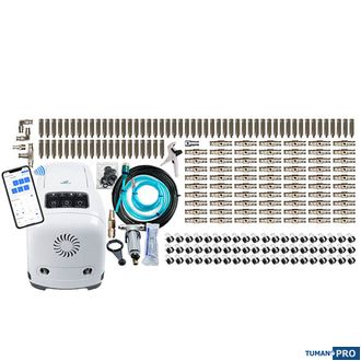 Комплект системы туманообразования высокого давления FG-300 (75 форсунок)