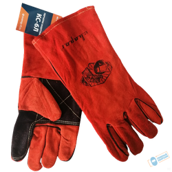 Краги спилковые с доп. защитой ладони КС-6Л