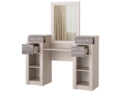 Стол косметич. с зерк. "Октава" Дуб Клабхаус серый