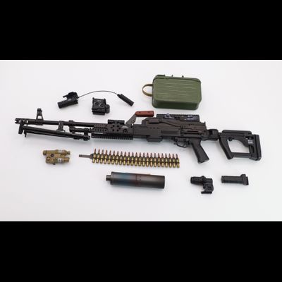 Пулемет Калашникова 1/6 (78095) - Damtoys