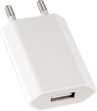 Сетевое зарядное устройство Perfeo I4605, USB, 1А, Тип 1 (белый)