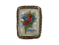 Тульский пряник "8 Марта" с декором 500 гр.