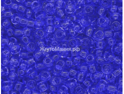 БИСЕР PRECIOSA 10/0 - 50г - 30030 ПРОЗРАЧНЫЙ ГЛЯНЦЕВЫЙ СИНИЙ