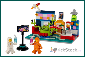# 40687 Инопланетное Космическое Кафé / Alien Space Diner (2024)