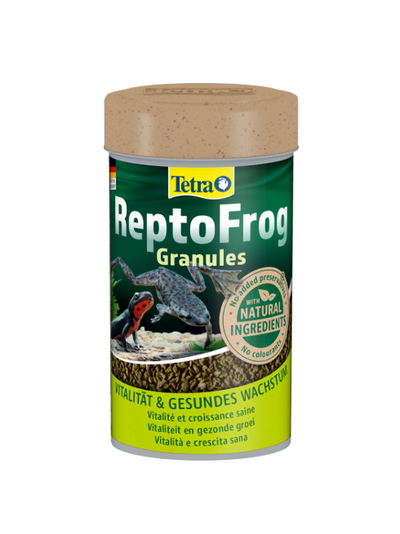 Tetra ReptoFrog Granules корм в виде гранул для лягушек и тритонов, 100 мл