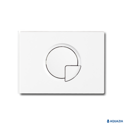 Кнопка AQUAZIA для инсталляции NOVUM R4 (Soft Touch белая)