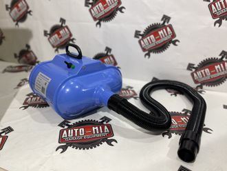 Двухтурбинная обдувка, 3200 Вт, 20-85 м/с, синяя 1019558