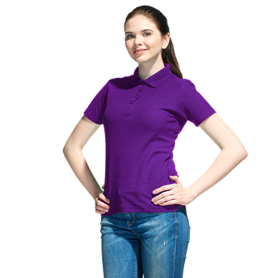 Рубашка поло женская (A04WL)  185 г/м2, 65% хлопок, 35% полиэстер
