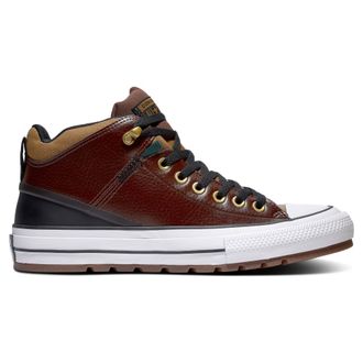 Кеды Converse Chuck Taylor All Star Street Boot 168866 кожаные коричневые