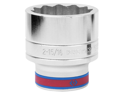 Головка торцевая стандартная двенадцатигранная 1", 2-15/16", дюймовая KING TONY 833094S