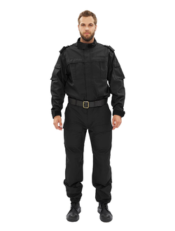 Костюм СПЕЦНАЗ куртка/брюки цвет: черный, ткань: Рип-Стоп