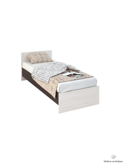Бася (Басса) КР 554 кровать (800мм) Венге/Белфорт (с настилом)