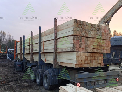 Брус 100х100х6000 мм камерной сушки