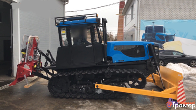 Болотник ДТ-75 с неповоротным отвалом БНДТ-20