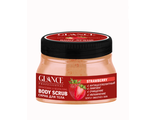GLANCE Скраб для тела КЛУБНИЧНЫЙ, 500мл