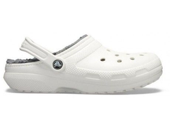 CROCS CLASSIC LINED CLOG УТЕПЛЕННЫЕ БЕЛЫЕ