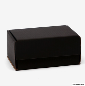 Коробка почтовая Черная 22 х 16,5 х 10 см