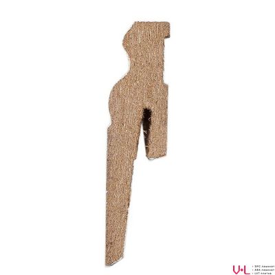 Плинтус МДФ под покраску Arbiton Loctike 101 фигурный