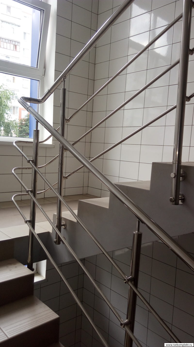 лестничные ограждения из нержавеющей стали
