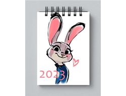 Блокнот год Кролика №9