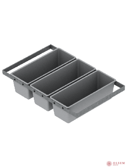 Форма хлебная Тостерная 3(305 х 105 х 92 мм) с ручками