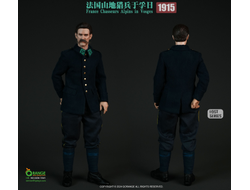 Французский альпийский стрелок 1915 г - Коллекционная ФИГУРКА 1/6 France Chasseurs Alpins in Vosges 1915 (QOM-1041) - QORANGE QOTOYS