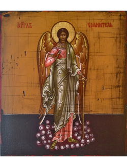Ангел-Хранитель. Рукописная икона.