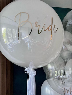 стеклянный шар баблс с надписью+ доставка Краснодар