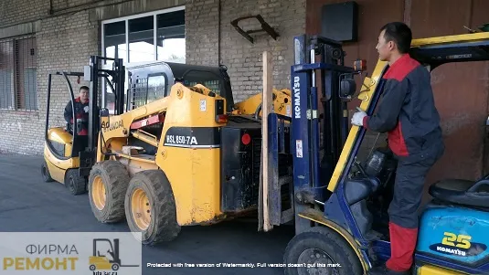 Ремонт импортного погрузчика