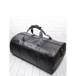 Кожаный портплед / дорожная сумка Milano black 
(арт. 4035-91)