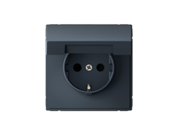 Systeme Electric ArtGallery Грифель Розетка с заземлением со шторками с крышкой, 16А, IP20, механизм