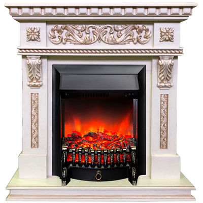 Электрокамин Verona WT с очагом Fobos