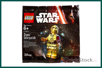 # 5002948 Минифигурка «Протокольный Дроид C–3PO» / “C–3PO” Minifigure (Polybag 2015)