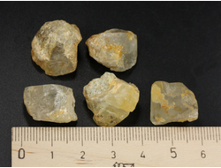 Топаз, кристалл, "дикий", в ассортименте, Россия, Забайкальский край (18-20 мм, 4,5-6 г) №36037