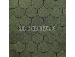 Гибкая черепица Docke pie standart кольчуга зеленый